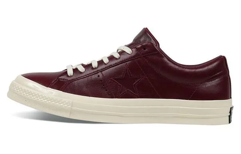 One Star Converse Low 'Dark Sangria'