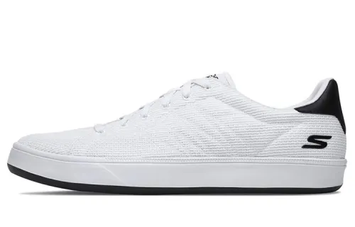 Skechers Skateboard Shoes Men's Low Top White/Black