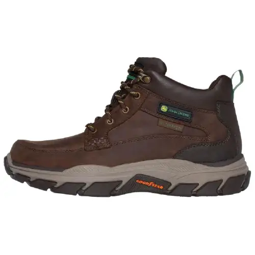 Skechers Relaxed Fit Waterproof Mid top Outdoor Shoes Men's Umber