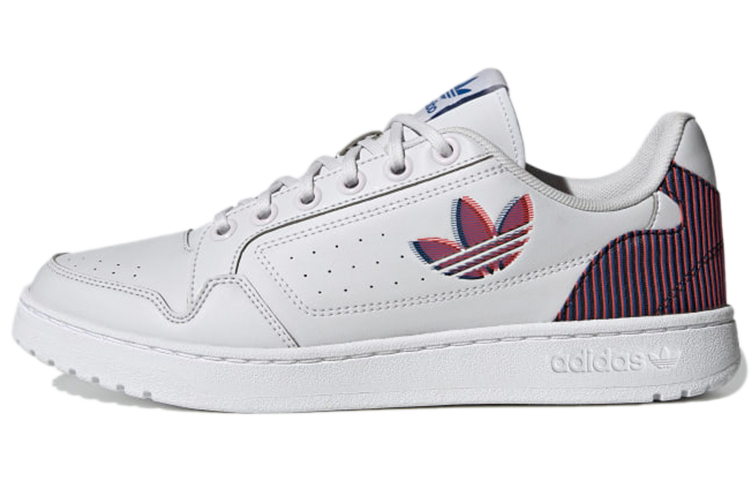 Кеды adidas originals NY 90 (бело-фиолетовые)