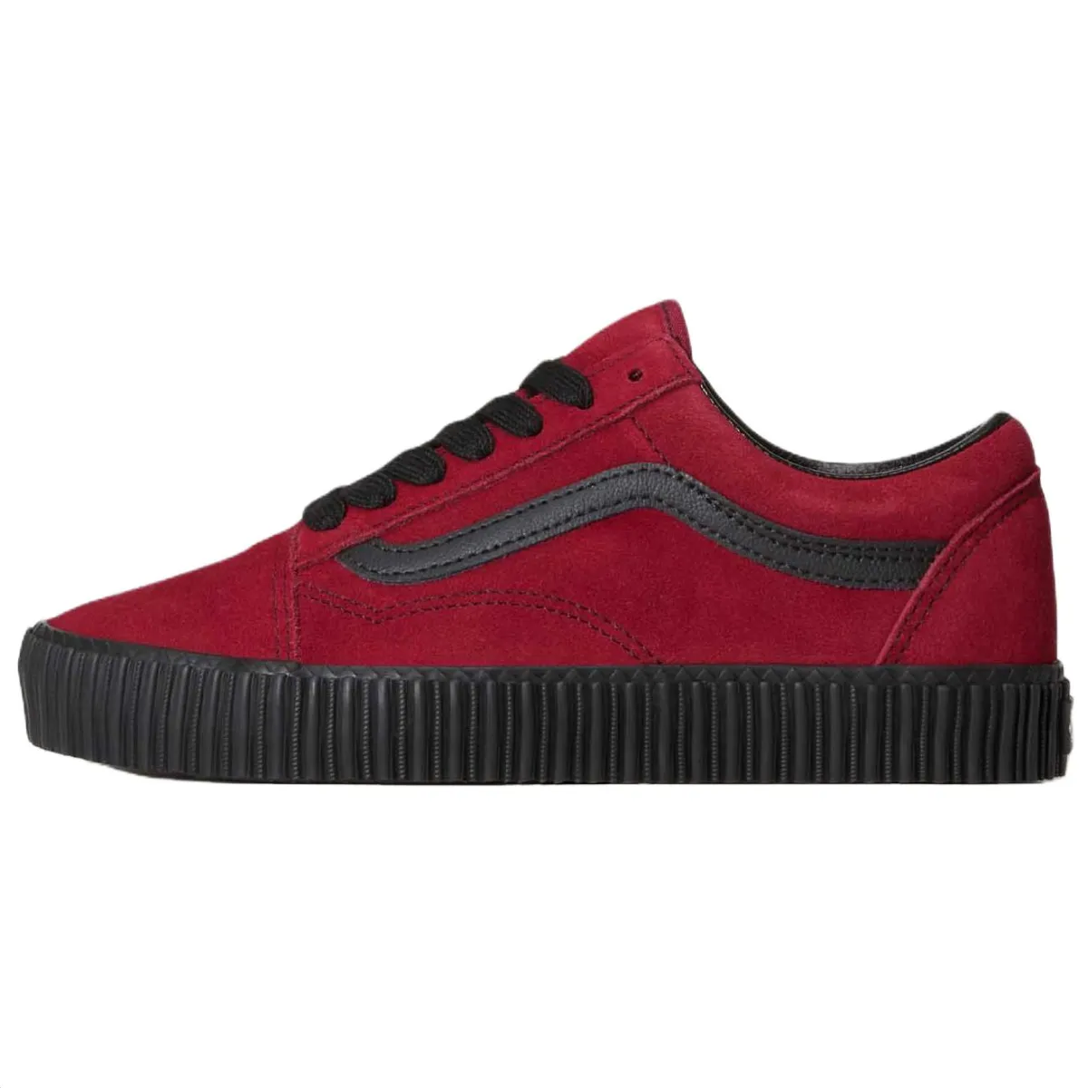 Vans Old Skool Skateboard Shoes Unisex Red Black