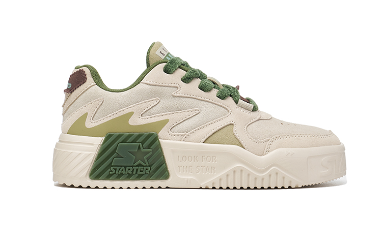 STARTER Vol Low top Skateboard Shoes Men's Khaki Green