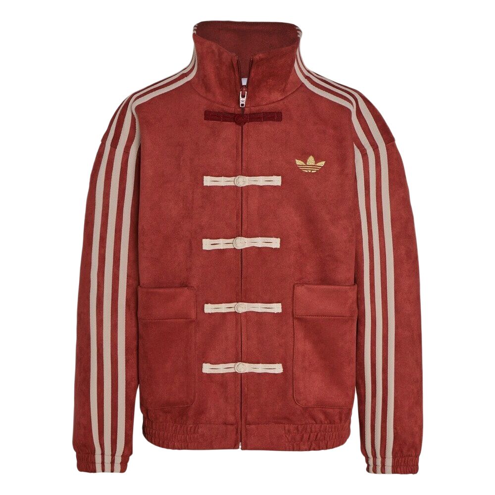 Куртка adidas originals FW25 KNIT JACKET (в полоску)