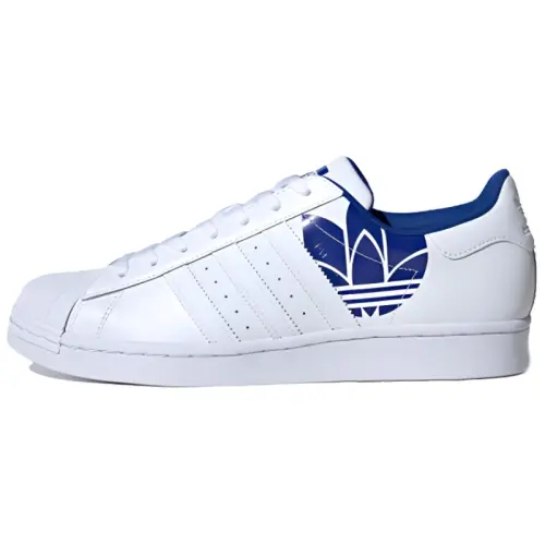 Adidas Superstar 'Trefoil Print - Royal Blue'