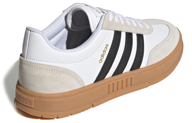 Кеды adidas neo Gradas (белый / серый / черный) — Белый / серый / чёрный — фото 4