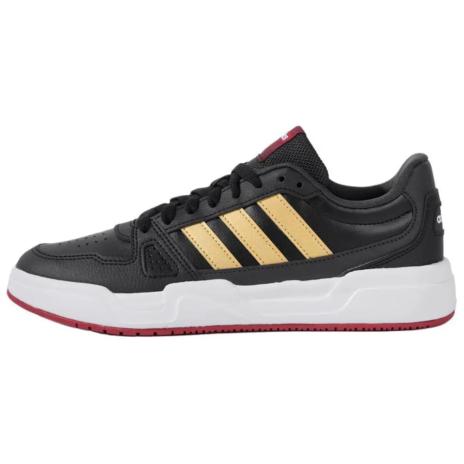 Adidas BASKETBALL Slip Resistant Abrasion Resistant Slip Resistant Abrasion Resistant Low top Skateboard Shoes Unisex