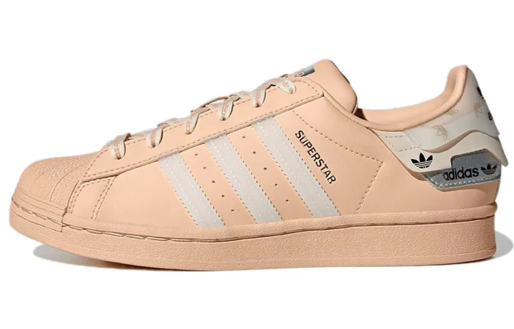 Adidas Originals Superstar Shoes 'Halo Blush Cloud White' Women's