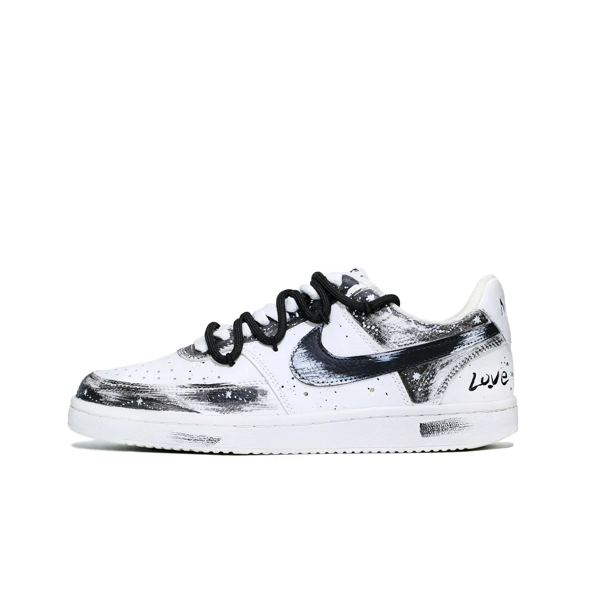 Nike Court Vision 1 Starry Sky Deep Love Deconstruction Leather