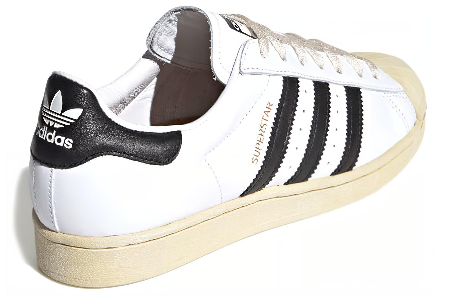 Кроссовки adidas originals Superstar (бело-серые) — фото 4