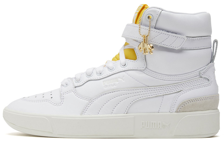 Кеды PUMA PUMA Sky LX Mid R. Dassler Legacy Col (бело-желтые)