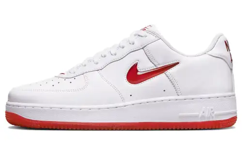 Nike Air Force 1 Low '07 Retro Color Of The Month Jewel Swoosh University Red