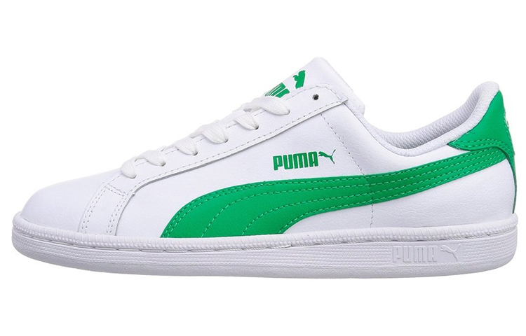 PUMA Suede Platform Animal Casual Board Shoes White/Green