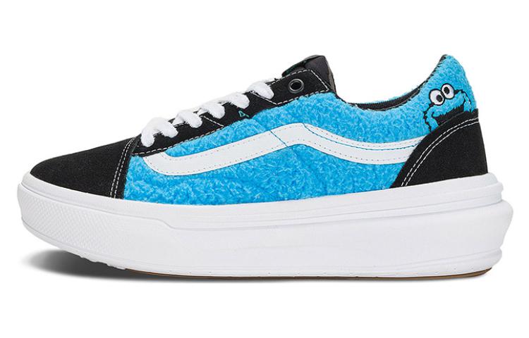 Кроссовки SESAME SESAME STREET/ x Vans Old Skool Overt CC (сине-черная)