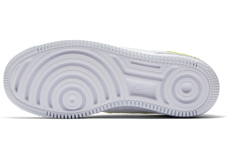 Женские кроссовки Nike Air Force 1 Shadow (бело-желтые) — Белыйжёлтый — фото 5