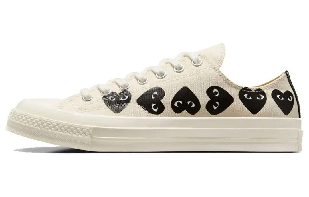 Converse X Comme des Garçons Play Chuck 70 Low-Top Sneakers