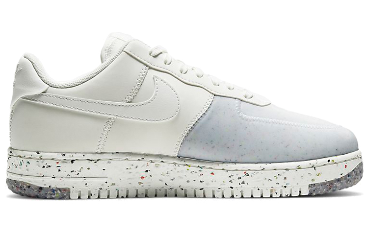 Кроссовки Nike Air Force 1 Crater Foam "Summit White" (сине-белые) — Синий / белый — фото 2