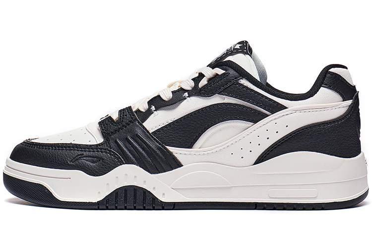 Li Ning Yuebai Low top Skateboard Shoes Men's White Black