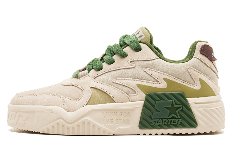 STARTER Vol Low top Skateboard Shoes Men's Khaki Green
