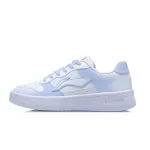 Li Ning Floating Boat Slip Resistant, Lightweight, And Breathable Low top Skateboard Shoes Unisex White Blue