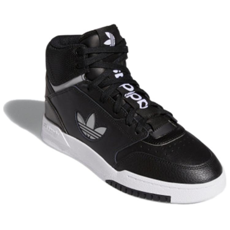 Женские кеды adidas originals Drop Step XL (черные) — фото 3