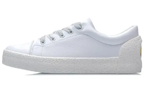 Li Ning Low top Skateboard Shoes Women's White