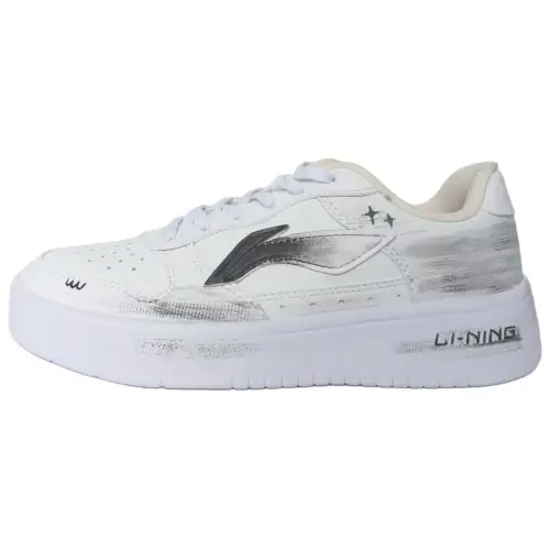 Li Ning Floating Boat Coverage Slip Resistant Abrasion Resistant Low top Skateboard Shoes Unisex Black