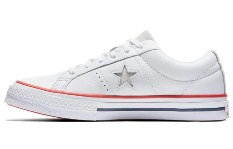 One Star Converse Low 'White'