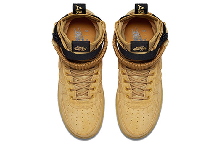 Мужские кроссовки Nike Air Force 1 Wheat OG (каччиковый) — фото 4