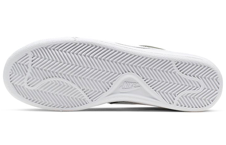 Мужские кеды Nike Court Majestic Leather (черно-белые) — Чёрныйбелый — фото 6