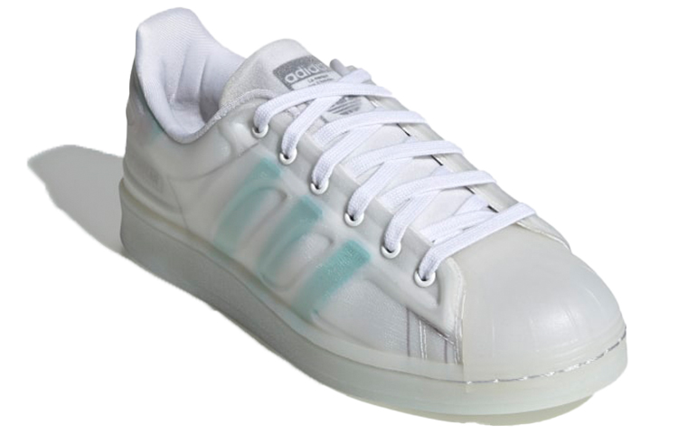 Женские кроссовки adidas Originals Superstar Futureshell (бело-синий) — фото 3