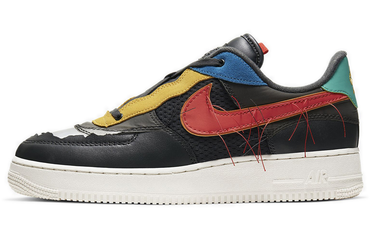 Кроссовки Nike Air Force 1 BHM (черные)