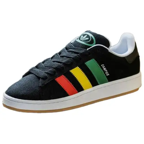 Adidas Originals CAMPUS 00s Abrasion Resistant Abrasion Resistant Low top Skateboard Shoes Unisex Black