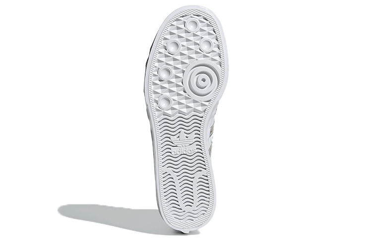 Кеды adidas originals NIZZA Platform Mid (белые) — фото 6