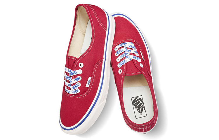 Кеды Vans Authentic 44 (красные) — фото 4