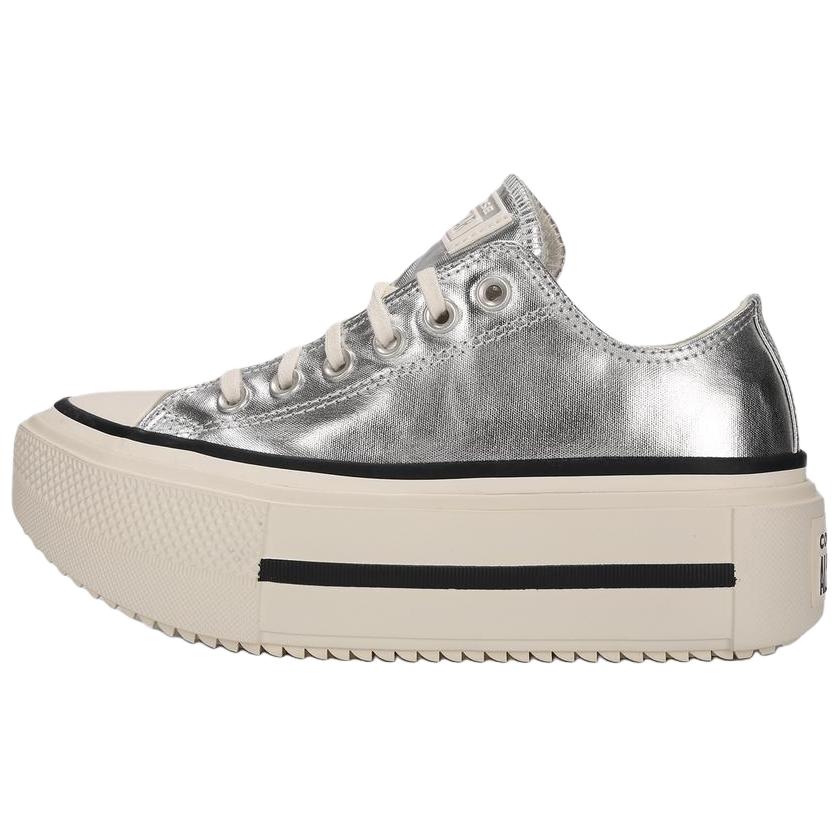 Кеды Converse Chuck Taylor All Star Lift (серебристые)