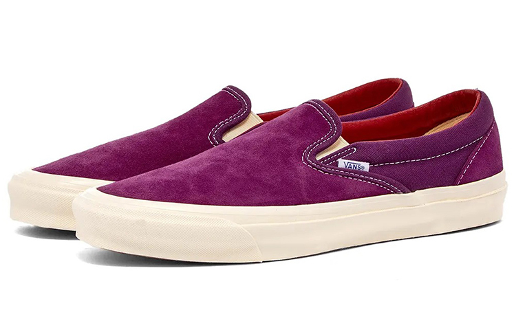 Кеды Vans slip-on LX (фиолетовые) — фото 3