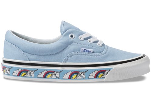 Женские кеды Vans Era 95 DX (светло-голубые) — фото 2
