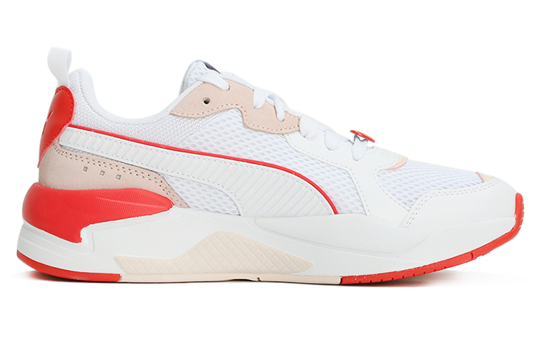 Женские кеды PUMA X-RAY Game Valentine's (бело-красные) — фото 2