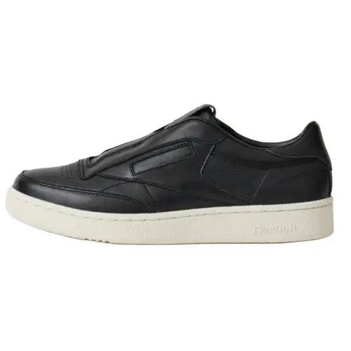 Reebok x White Mountaineering CLUB C 85 VINTAGE Skateboard Shoes Unisex Black