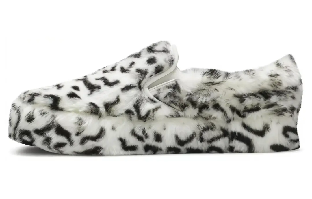 Slip-On Sandy Liang x Slip-On Wmns Classic Vans Platform 'Fuxxy Leopard'