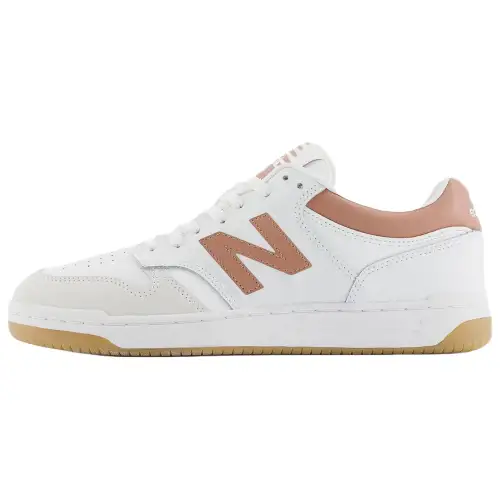 New Balance NB 480 Low top Skateboard Shoes Unisex White Orange