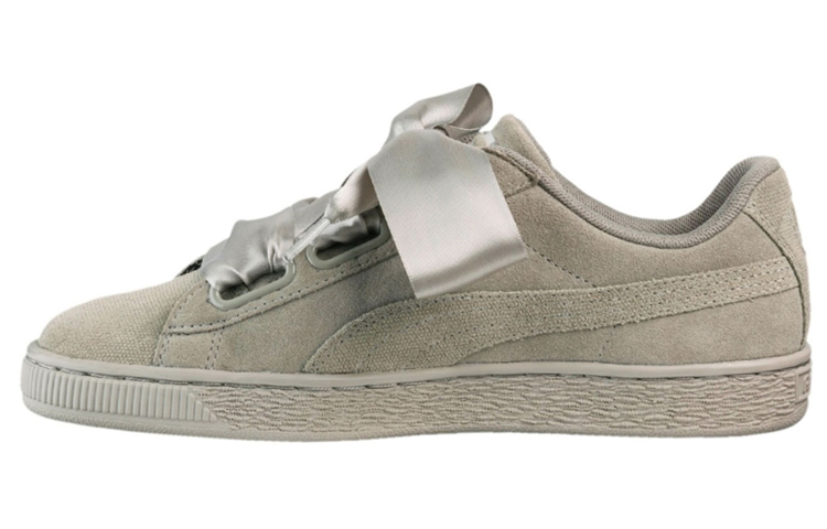 PUMA Suede Heart Pebble Grey Women's
