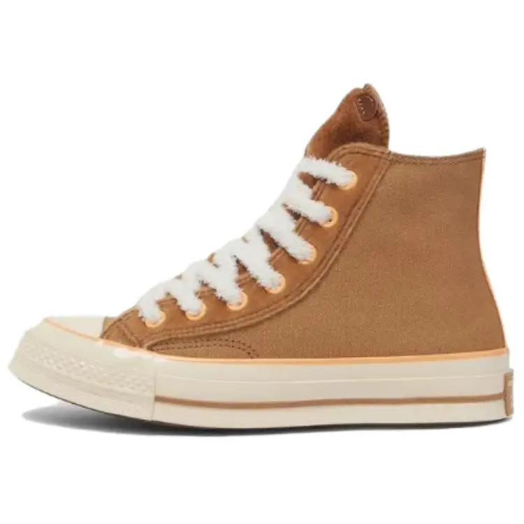Converse Chuck 70 Abrasion Resistant High top Skateboard Shoes Unisex Brown