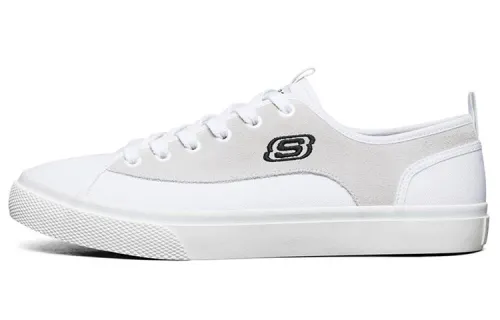 Skechers V'lites Skateboard Shoes Men's Low Top White