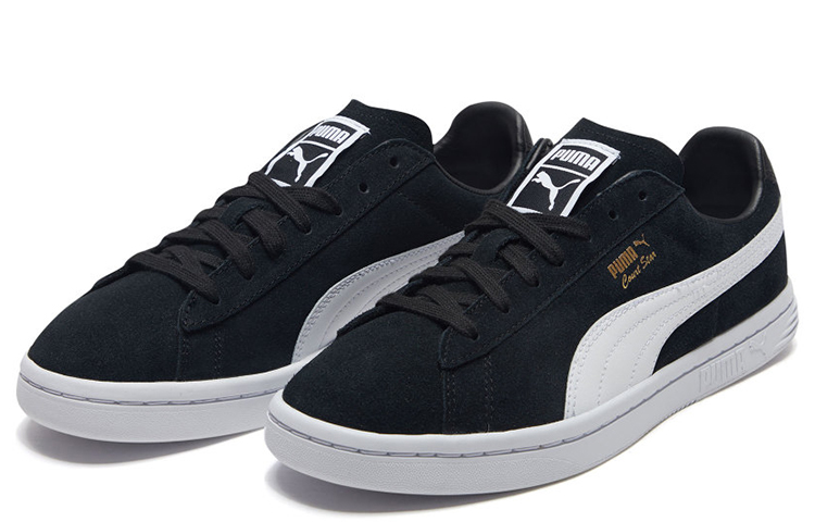 Кеды PUMA Court Star Fs (черно-белые) — Чёрный / белый — фото 3