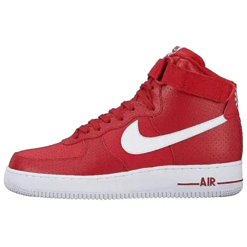 Nike Air Force 1 High Gym Red Perforated