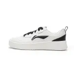 Li Ning First Cloud Abrasion Resistant, Lightweight, And Breathable Low top Skateboard Shoes Men's Beige White Black