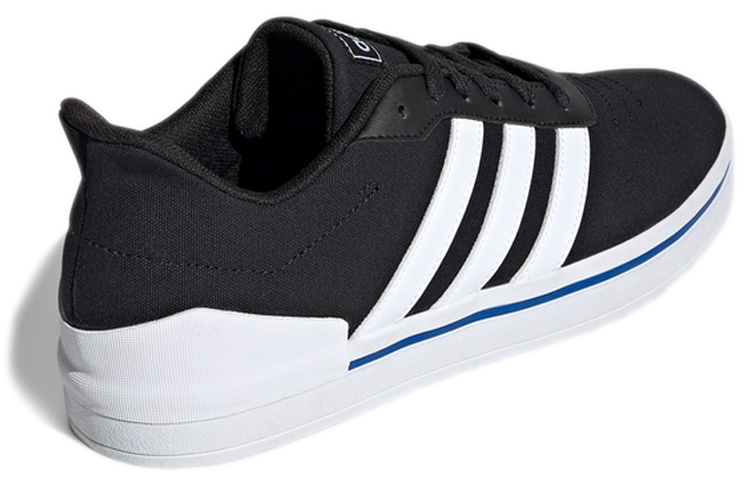 Мужские кеды adidas Heawin (черно-бело-синие) — фото 4