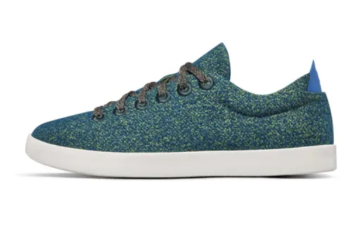 Allbirds Wool Piper Lightweight Low top Skateboard Shoes Women's Mysterious Garden Blue