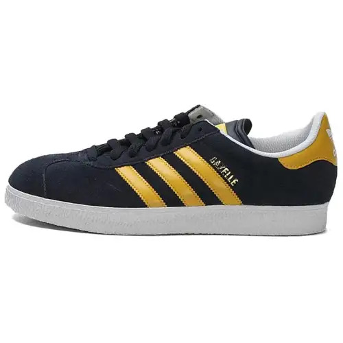 Adidas Originals Gazelle Abrasion Resistant Low top Skateboard Shoes Men's Black